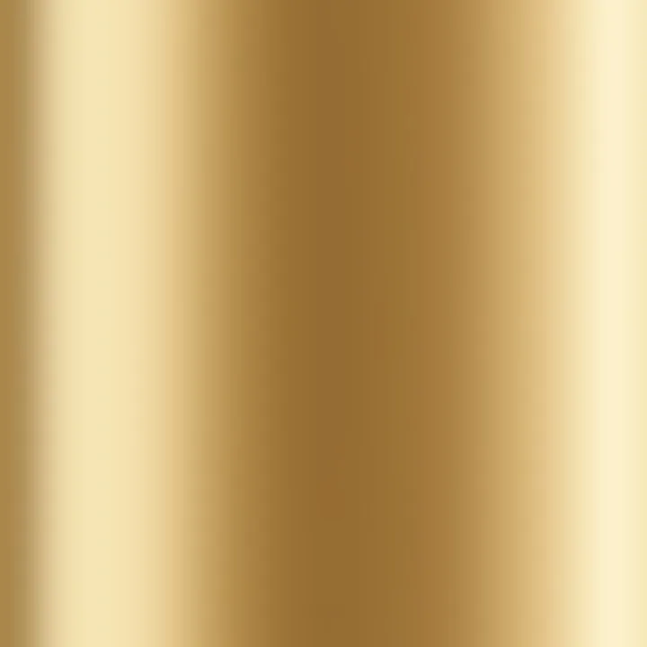 Gold mirror PVD finish